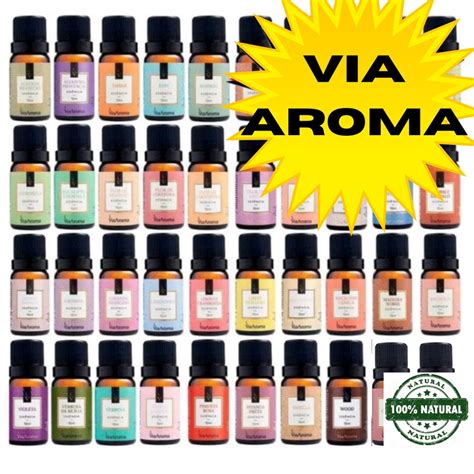 Essencia Via Aroma Para Aromatizador Difusor Eletrico Ml Varios