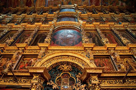 Interior Of Church Of St. Elijah The Photograph by Holger Leue - Fine ...