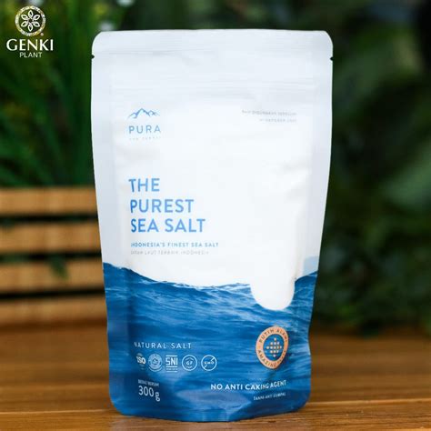 Jual Pura Purest Sea Salt Fine Garam Laut Natural Halus G