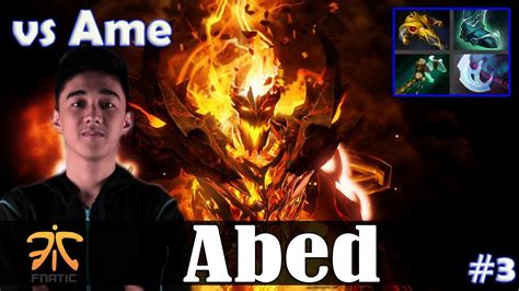 Abed Shadow Fiend Mid Vs Ame Morphling Dota 2 Pro Mmr Gameplay