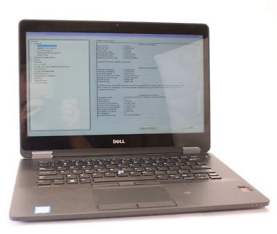 Dell Latitude E7470 14 Touchscreen QHD Laptop I7 6600U 8 GB RAM NO HDD