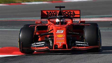 F1 Winter Testing 2019 Day One Ferraris Sebastian Vettel Leads On