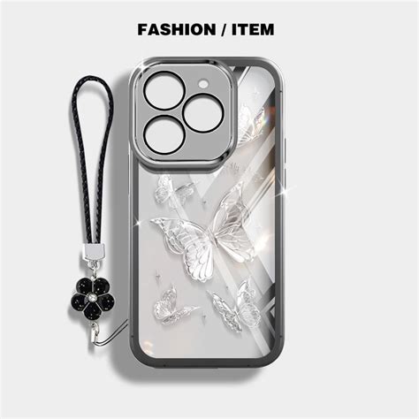 Capa Luxuosa Borboleta À Prova De Choque Infinix Hot 50i 50 4G 5G 40
