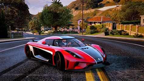 GTA 5 REDUX Ultra Realistic Graphic ENB MOD Koenigsegg Regera 2016