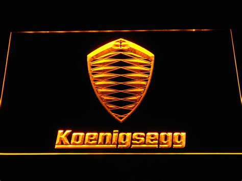 Koenigsegg Led Neon Sign Safespecial