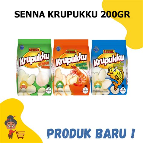 Jual SENNA KRUPUK KU 200GR SENNA KRUPUKKU 200GR SENNA KRUPUKKU