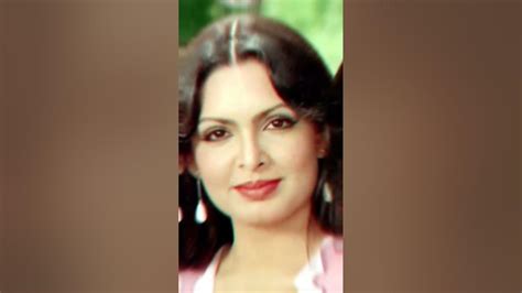 Remembering Of Parveen Babi Born4 April1954 Junagadhdied 20jan2005