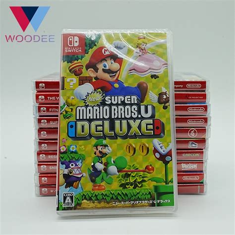 Nintendo Switch Super Mario Bros U Deluxe Cartucho F Sico Games