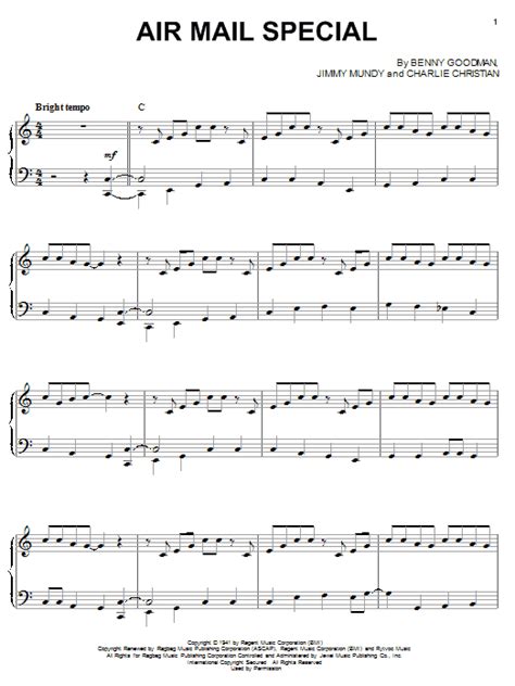 Air Mail Special | Sheet Music Direct