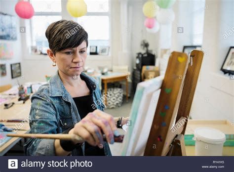 Artist Painting Studio Hi Res Stock Photography And Images Alamy