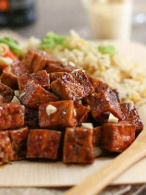 Honey Soy Tofu Easy Cheesy Vegetarian