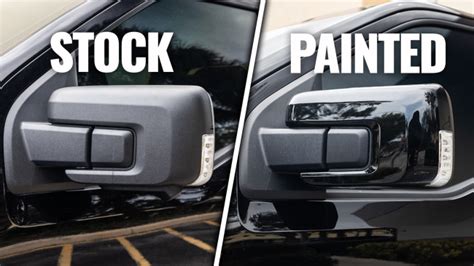 Paint Matched Mirror Caps For Your 2021 F 150 Now Available