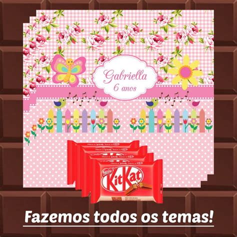 R Tulo Capa Para Embalagem De Chocolate Kit Kat Elo