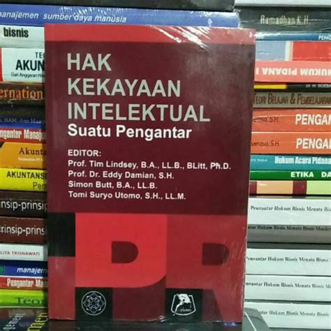 Jual Buku Suatu Pengantar Hak Kekayaan Intelektual Prof Tim Lindsey