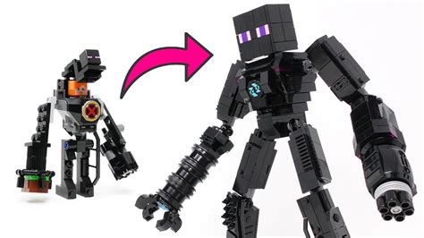 Upgrading My Son S Minecraft Enderman Mech YouTube