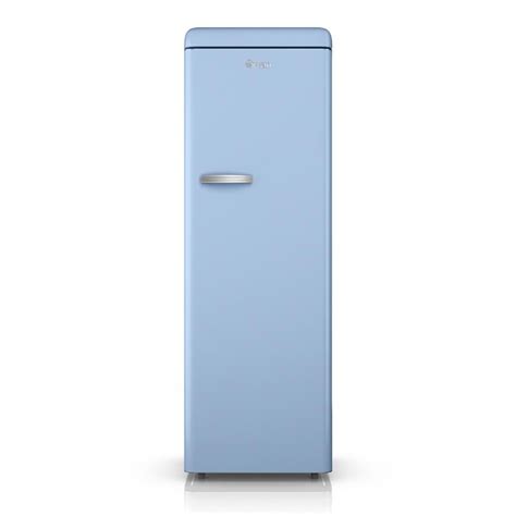 Swan Retro Tall Larder Fridge Blue Energy Rating F Mega Appliances