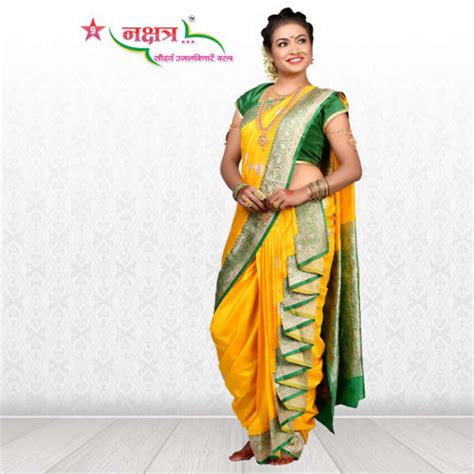 Readymade Nauvari Saree Nakshtra In Saree Trends Nauvari