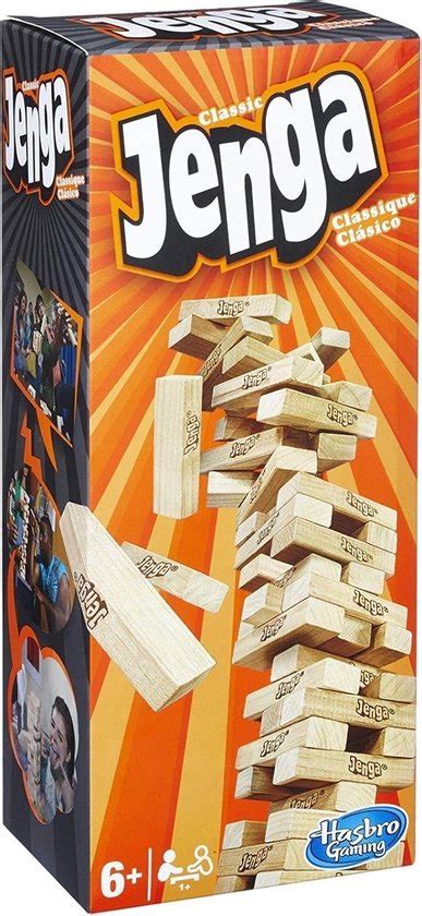 Spellenbundel Bordspellen Stuks Jenga Monopoly Classic