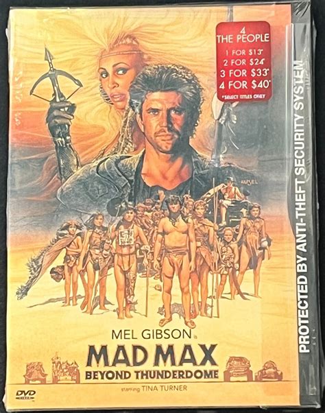 Mad Max Beyond Thunderdome 1997 Dvd Mel Gibson Tina Turner Action New And Sealed Ebay