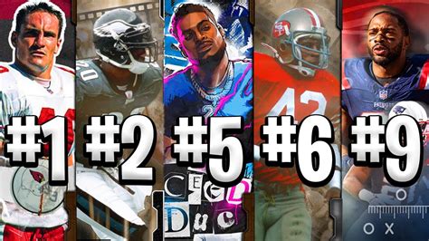 Ranking The Top Safeties In Madden Youtube