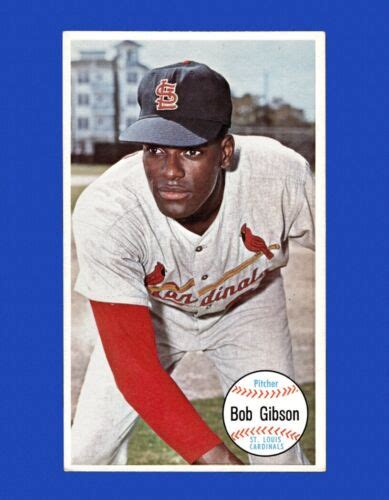 Topps Giant Set Break Bob Gibson Vg Vgex Gmcards Ebay