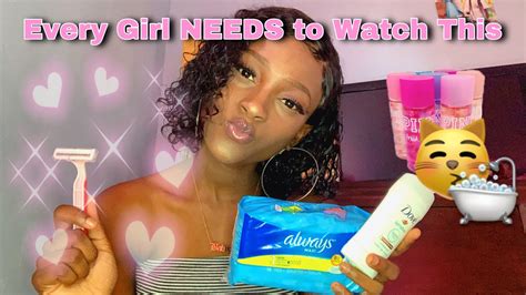 Feminine Hygiene Tips 🧼🎀 Things Every Girl Should Know Roulanda Youtube