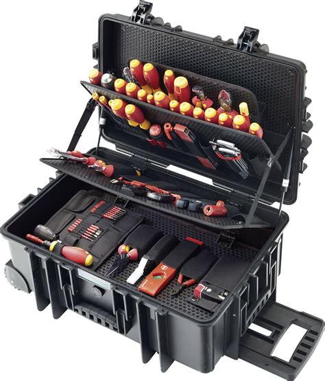 pour électricien Valise d outillage équipée 115 pièces Wiha 40524 L x