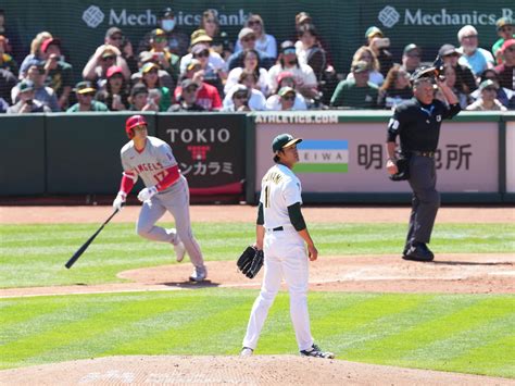 アスレチックス藤浪晋太郎、メジャーkoデビュー エンゼルス3回に打者14人7安打で11得点 Mlb写真ニュース 日刊スポーツ