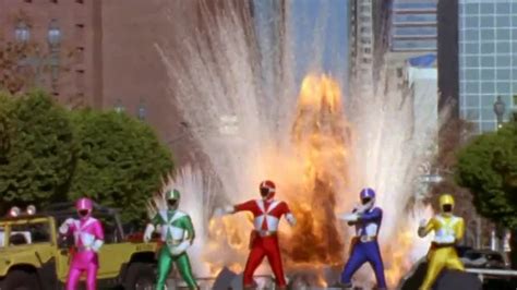 Power Rangers Lightspeed Rescue Odc Praca Zespo Owa Cda