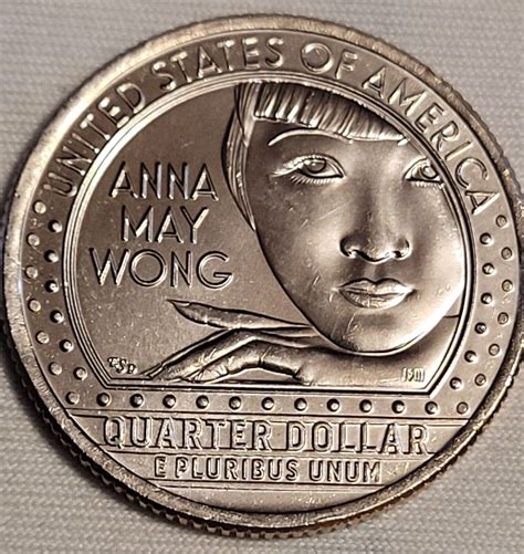 Anna May Wong Quarter Error Double Nostril Ebay