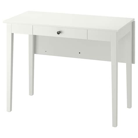 IDANÄS drop-leaf table, white, 51/86x96 cm (201/8/337/8x373/4") - IKEA CA