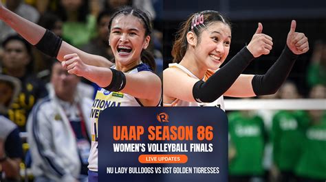 Highlights Nu Vs Ust Uaap Season 86 Womens Volleyball Finals May 11