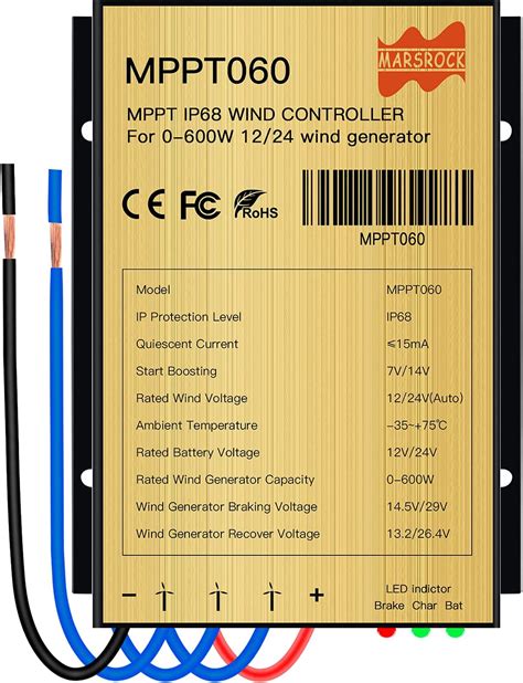 Mars Rock W Mini Wind Charge Discharge Mppt Controller Delta