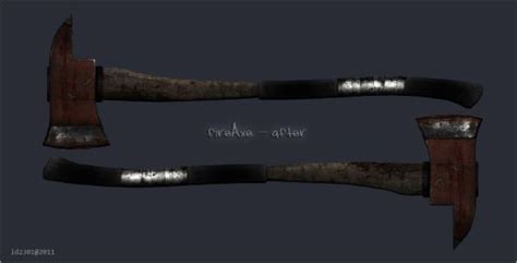 Fire Axe Retextured для Fallout New Vegas Скачать