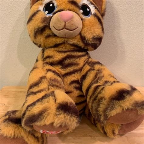 Build A Bear Toys Buildabear Workshop Striped Tiger Cub Plush Toy 6