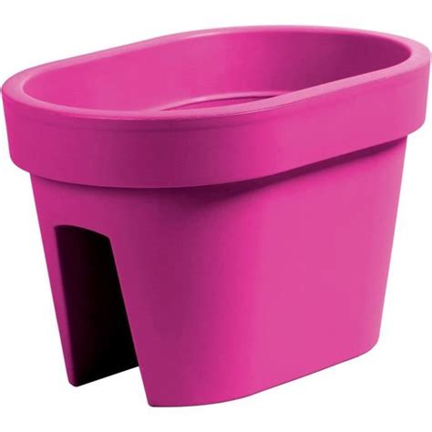 Jardini Re Ovale Pour Balcon Fuchsia Cm L U Cdiscount