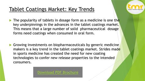 Ppt Tablet Coatings Market Analysis On Trends Need Powerpoint