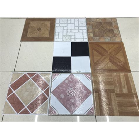 Vinyl Flooring 12 X 12lantai Tile Home Decor Shopee Malaysia