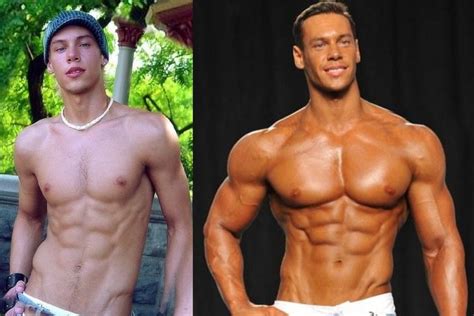 the beauty of male muscle: before/after