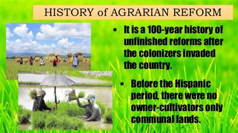 Agrarian Reform in the Philippines