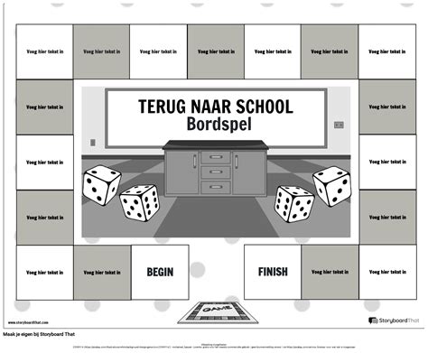 Terug Naar School Peer Bordspel Storyboard Par Nl Examples