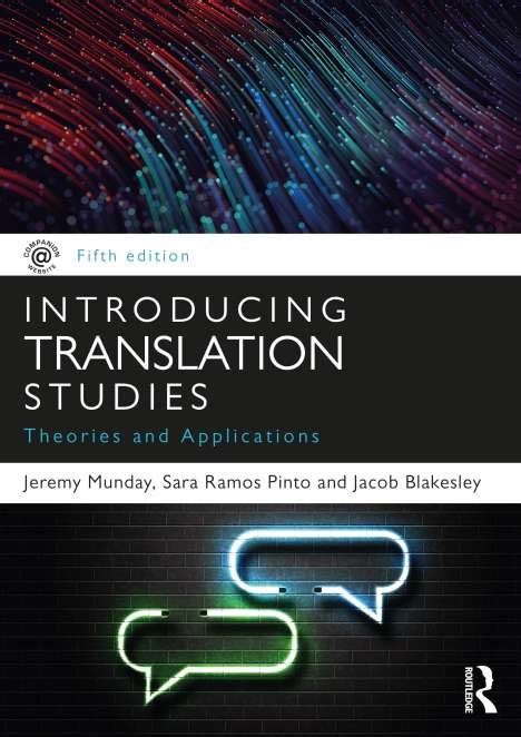 Introducing Translation Studies Jeremy Munday Buch Jpc