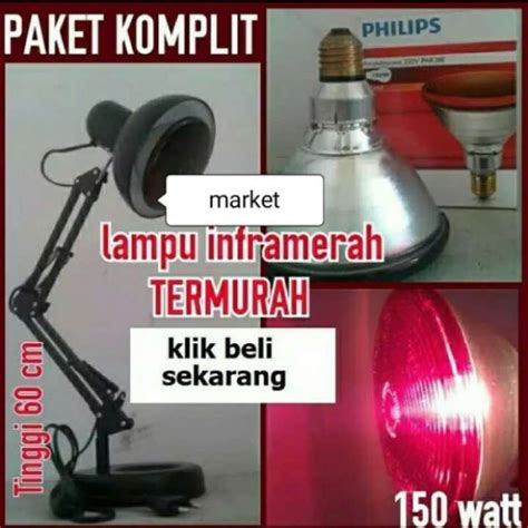 Promo Lampu Infrared Philips Satu Set Tiang Duduk Lampu Terapi Philips