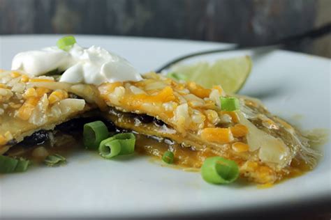 Pumpkin And Black Bean Enchilada Casserole Recipe