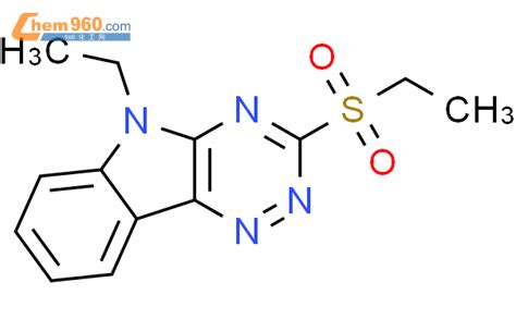 729594 29 0 5H 1 2 4 TRIAZINO 5 6 B INDOLE 5 ETHYL 3 ETHYLSULFONYL