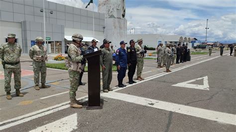 Juliaca Realizaron Ceremonia De Reconocimiento A Comando Unificado