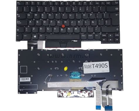 Teclado Español Negro Lenovo Thinkpad T490s T495s T14s Gen 1 P1 Gen 1 2