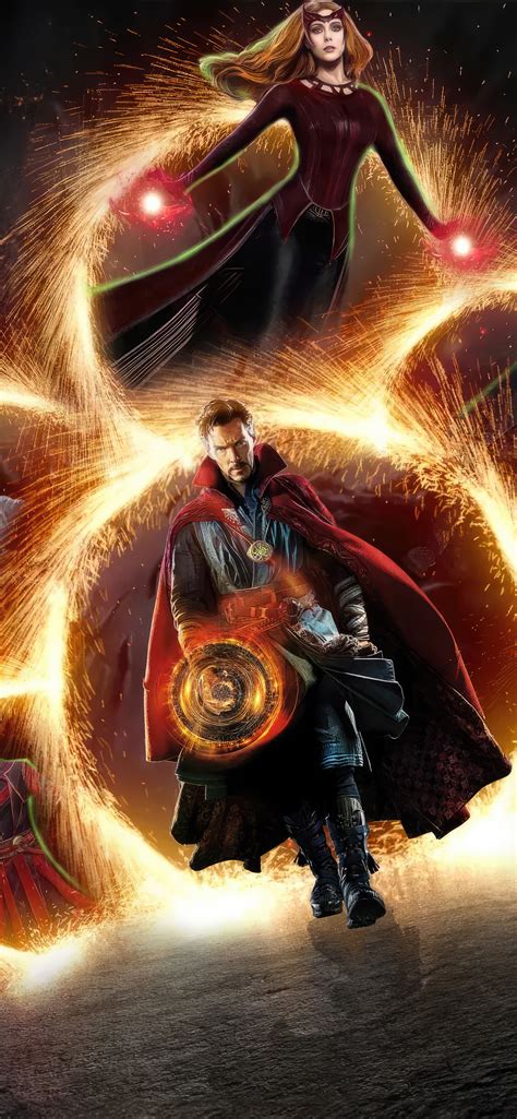 1242x2688 Sorcerous Odyssey Doctor Strange In The Multiverse Of Madness