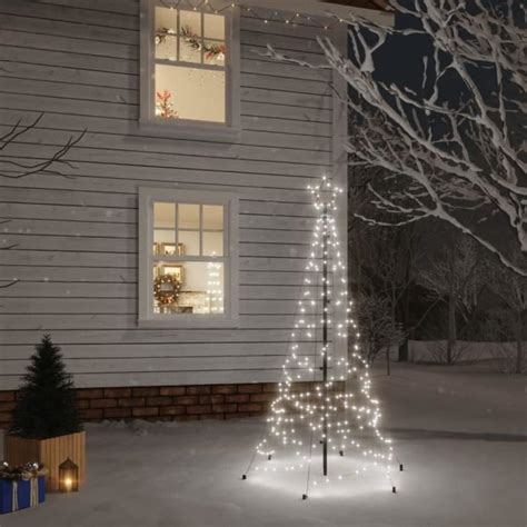 Guirlande Lumineuse Sapin De No L Avec Piquet Blanc Froid Led