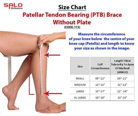 PTB Brace Patellar Tendon Bearing Brace Without Foot Plate Salo